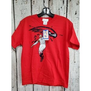 Adidas‎ Youth Medium 10/12 Atlanta Hawks Smith Short Sleeve Tee T-Shirt TShirt